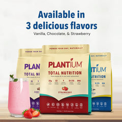 AMAXI Plantium Total Nutrition shaker-ready mix for easy preparation.