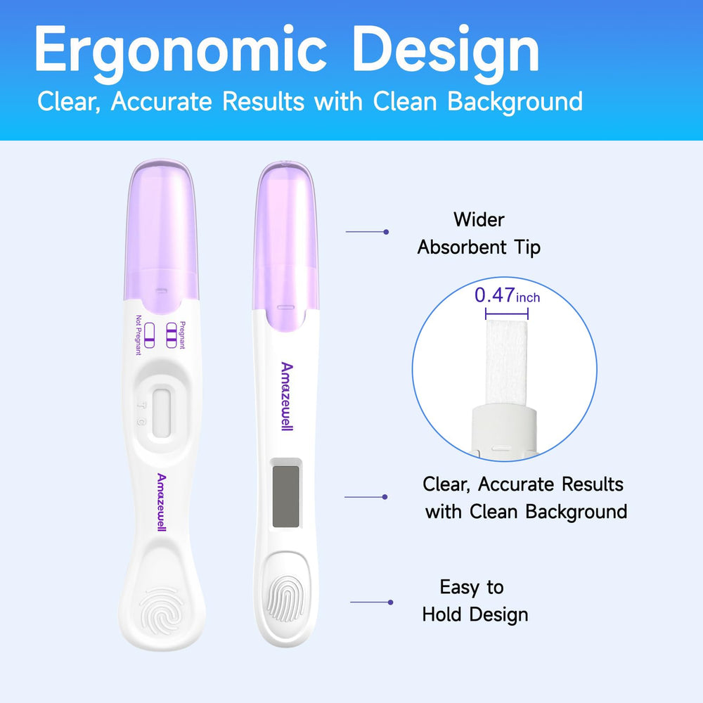Amazewell urine cup included for streamlined at-home testing.