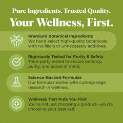 Amazing Botanicals natural kava scoop suggests simple ritual use.