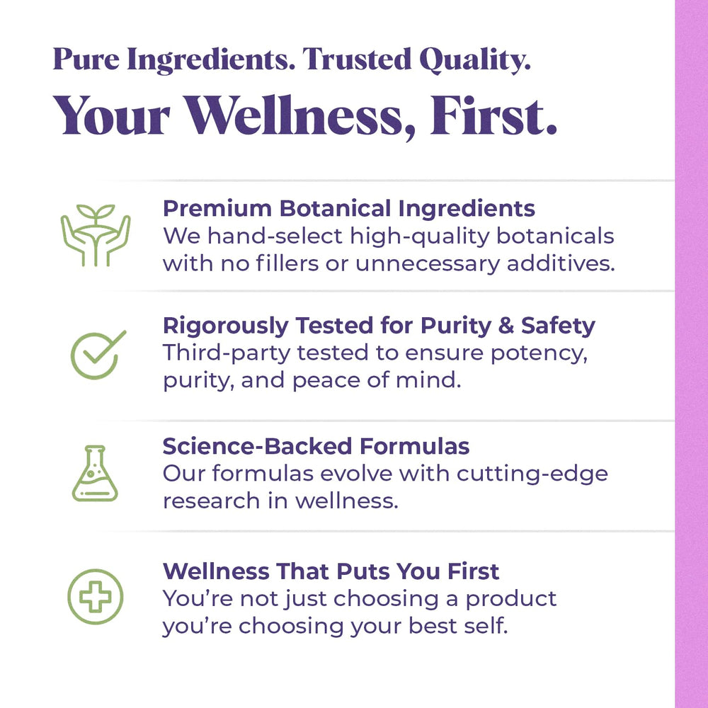 Amazing Botanicals Vegan Non-GMO mark on container.