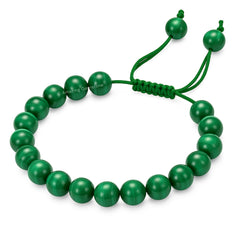 Amazing Gemstone adjustable Malachite bracelet for a secure, comfortable fit.