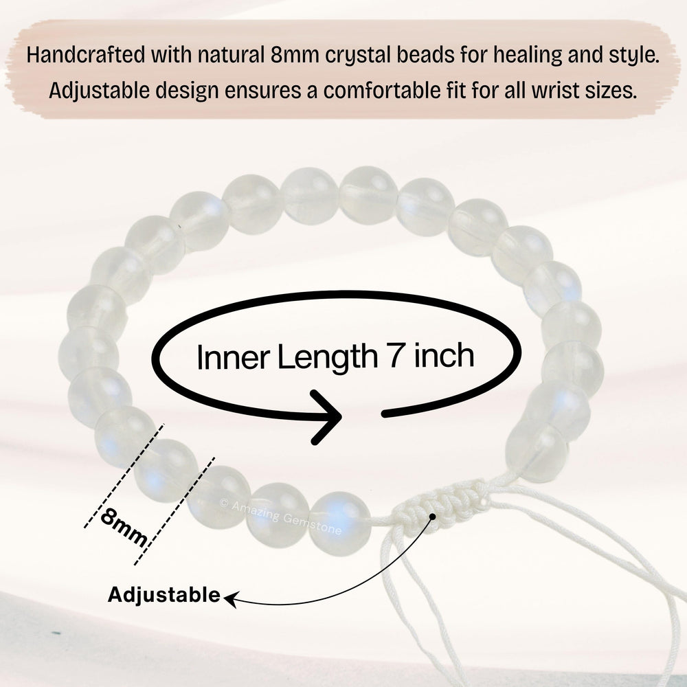 Amazing Gemstone natural beads bracelet crafted by hand for authentic style.
