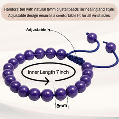 Amazing Gemstone phosphodorite bracelet model demonstrates wearable elegance.