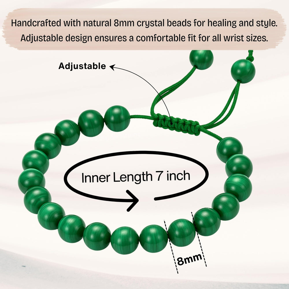 Amazing Gemstone protection and grounding bracelet designed for daily wear.