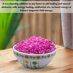 Amazing Gemstone Rose Aura Quartz chips for jewelry making and mini crystals
