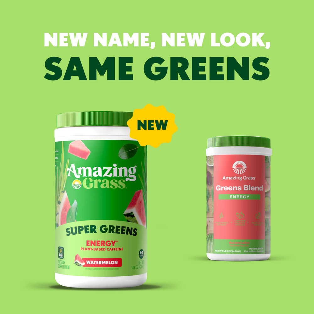 Amazing Grass Green Superfood Energy mixed in water demonstrates easy hydration and refreshing flavor.