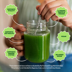 Amazing Grass Greens Blend beet root powder enhances color and nutrients