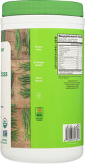 Amazing Grass Wheat Grass Powder stirred into a glass for convenient greens.