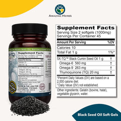 Pouring Amazing Herbs capsules from bottle for easy daily dosing.