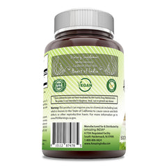 Amazing India Ashwagandha bottle with label indicating USA-made purity