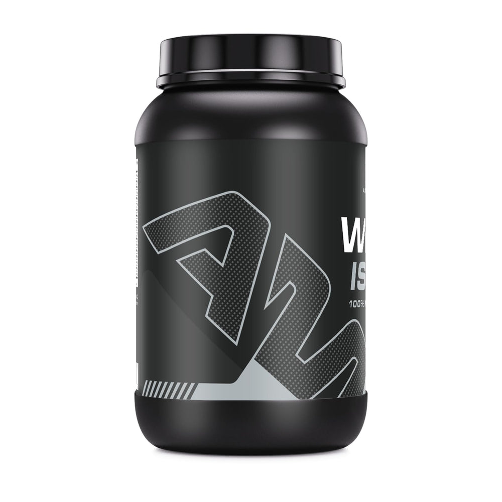 Amazing Muscle Whey Protein Isolate jar ready for shakes and recipes.