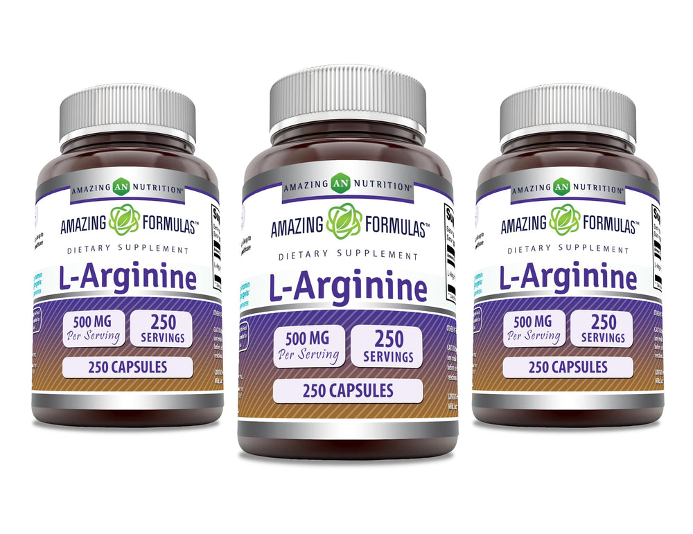 Amazing Formulas L-Arginine bottle front for daily wellness