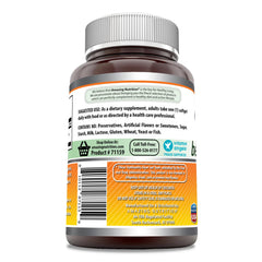 Amazing Nutrition Beta Carotene label demonstrates non-GMO gluten-free purity and USA manufacturing.