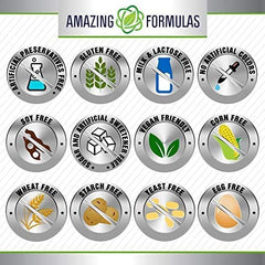 Amazing Nutrition Echinacea supplement label showing ingredients and usage