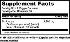 Amazing Nutrition Echinacea purity seal indicating quality standards