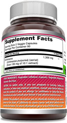 Amazing Nutrition Echinacea veggie capsules ready for convenient 2-capsule servings