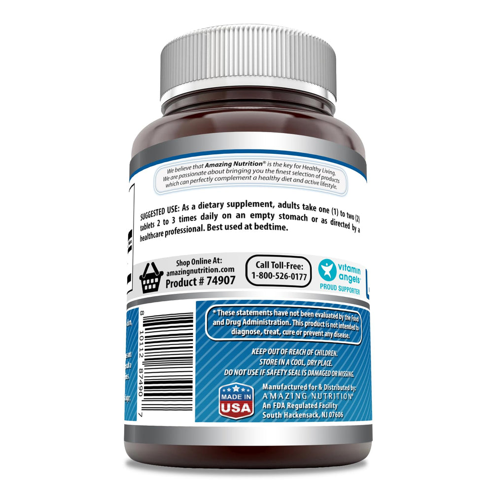 Amazing Nutrition gluten-free, non-GMO label signals clean ingredient choices