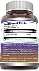 Amazing Nutrition L-Arginine capsules close-up for convenient daily use