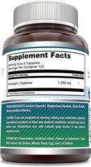 Amazing Nutrition NAC 600 mg capsules close-up for daily supplement routine