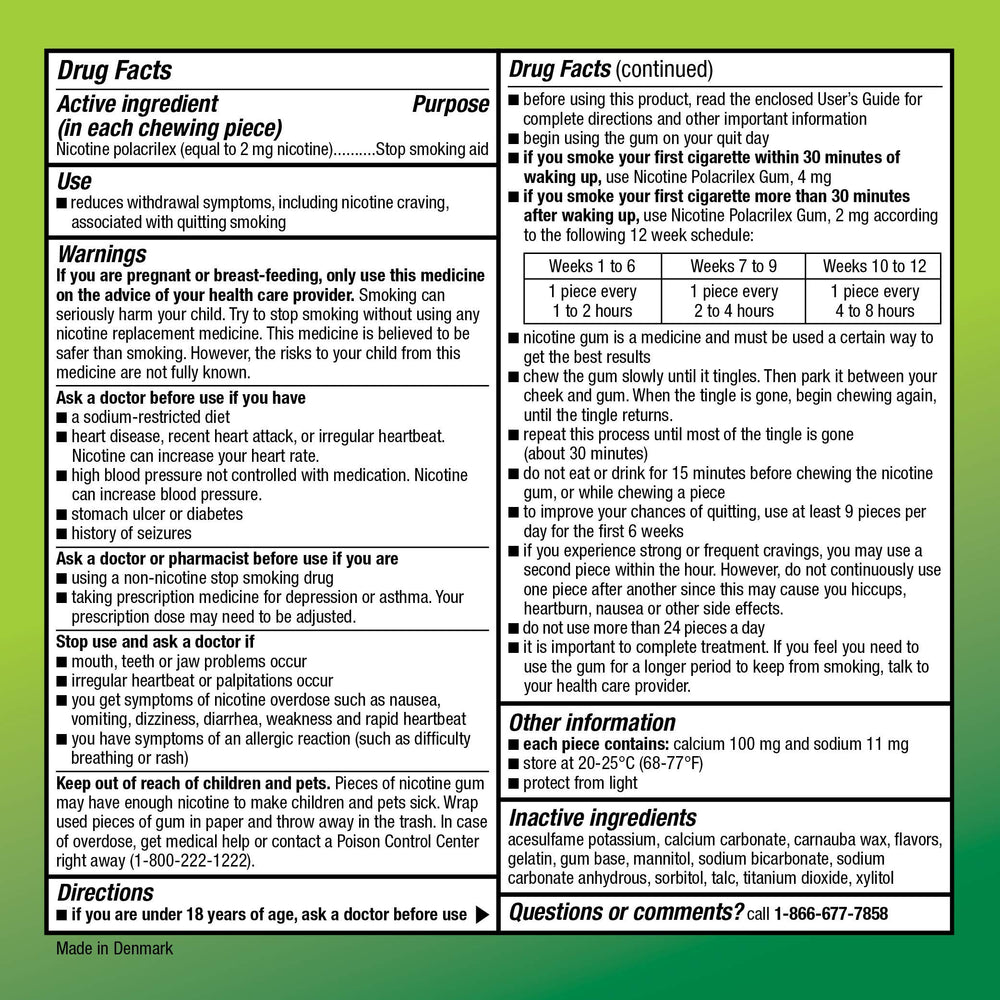 Amazon Basic Care 160-count box highlighting long-term quit support supply