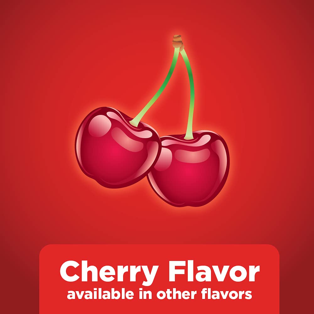 Amazon Basic Care nicotine lozenge cherry branding signals trusted quit support.