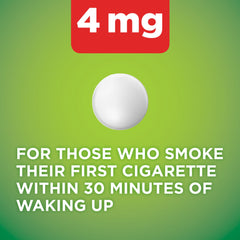 Amazon Basic Care nicotine lozenge mint tablets in blister pack for quick craving control.
