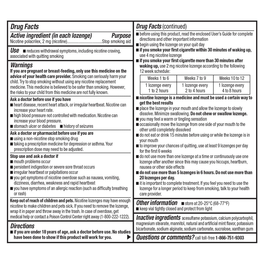 Amazon Basic Care packaging image highlighting a nicotine replacement therapy option.