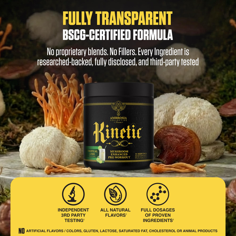 Ambrosia Kinetic tub front showcases tropical lime flavor