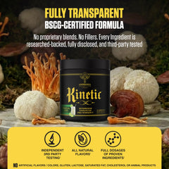Ambrosia Kinetic tub front showcases tropical lime flavor