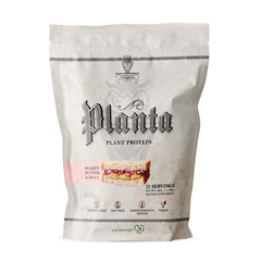 Ambrosia Planta jar front showing 20g protein per serving for active lifestyles.