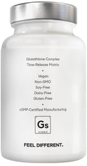 Retail packaging of Amen Glutathione-SR+ on a store shelf