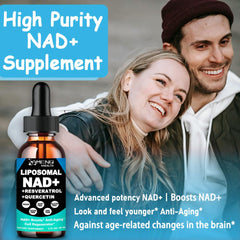 AMENQ hHEALTH daily-dose drops image illustrating quick, flavor-friendly regimen.