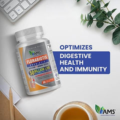 America Medic and Science Florabiotix probiotic daily use supports nutrient absorption.