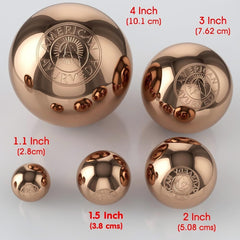 American Ayurveda copper ball supports movement training for athletes