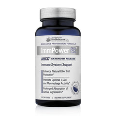 American BioSciences ImmPower ER capsule bottle for extended-release AHCC immune support.