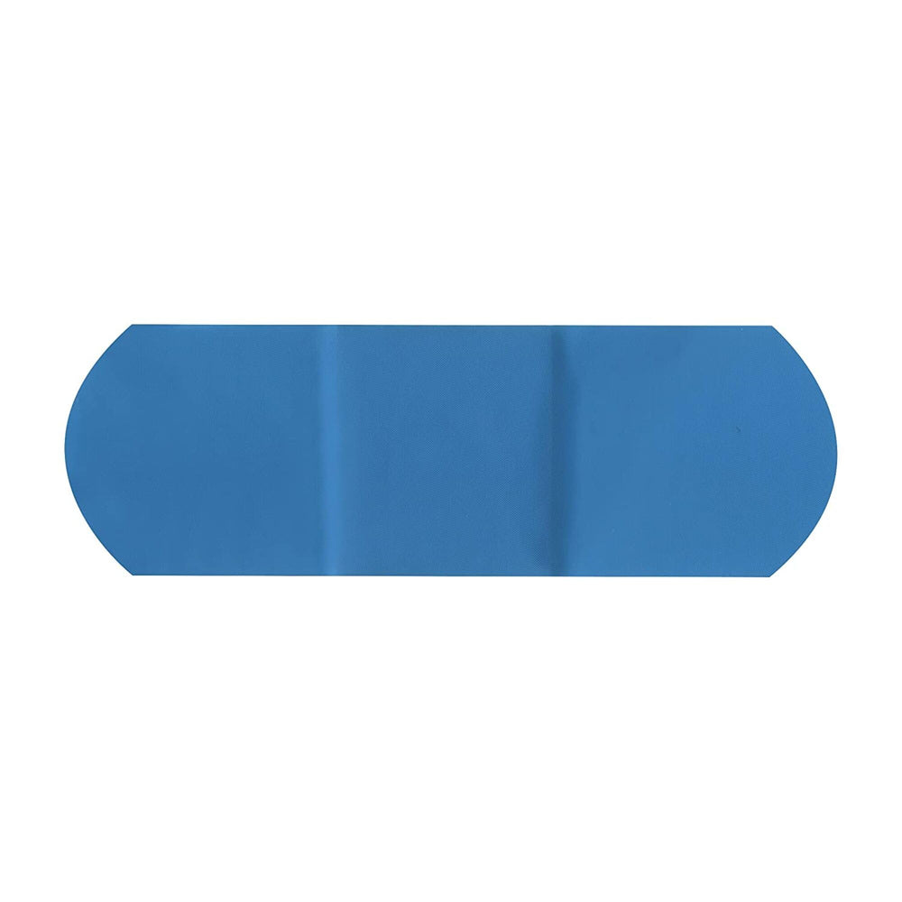 American White Cross blue metal-detectable adhesive strips for visible safety in food processing