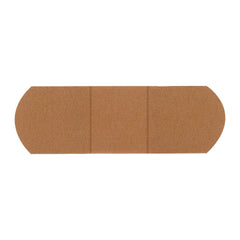 American White Cross tan fabric bandage, 1 x 3 inches, breathable wound protection for minor injuries.
