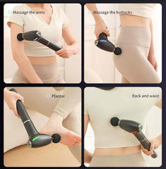 Amervie deep-tissue massage gun targets tight muscles for relief.