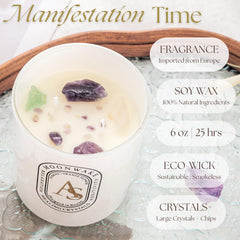 Ames Soeurs amethyst bracelet close-up for mindful self-care.