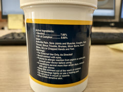 Amish Origins packaging with 7 oz size, convenient for home treatment.