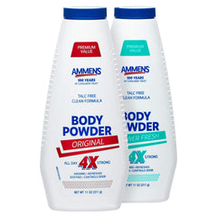 AMMENS Body Powder Original heat rash relief for light irritation days.