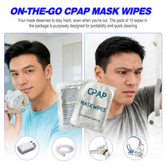 Ammodura CPAP mask wipes pack for quick on-the-go cleaning