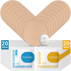 Amolyfe Dexcom G7 Over Patches Kit packaging for Dexcom G7 and Stelo users