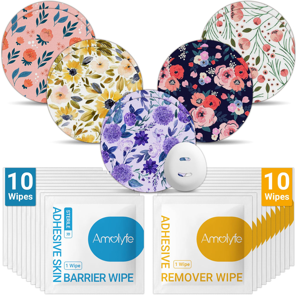 Amolyfe Dexcom G7 over patches kit shown for secure wear and easy maintenance