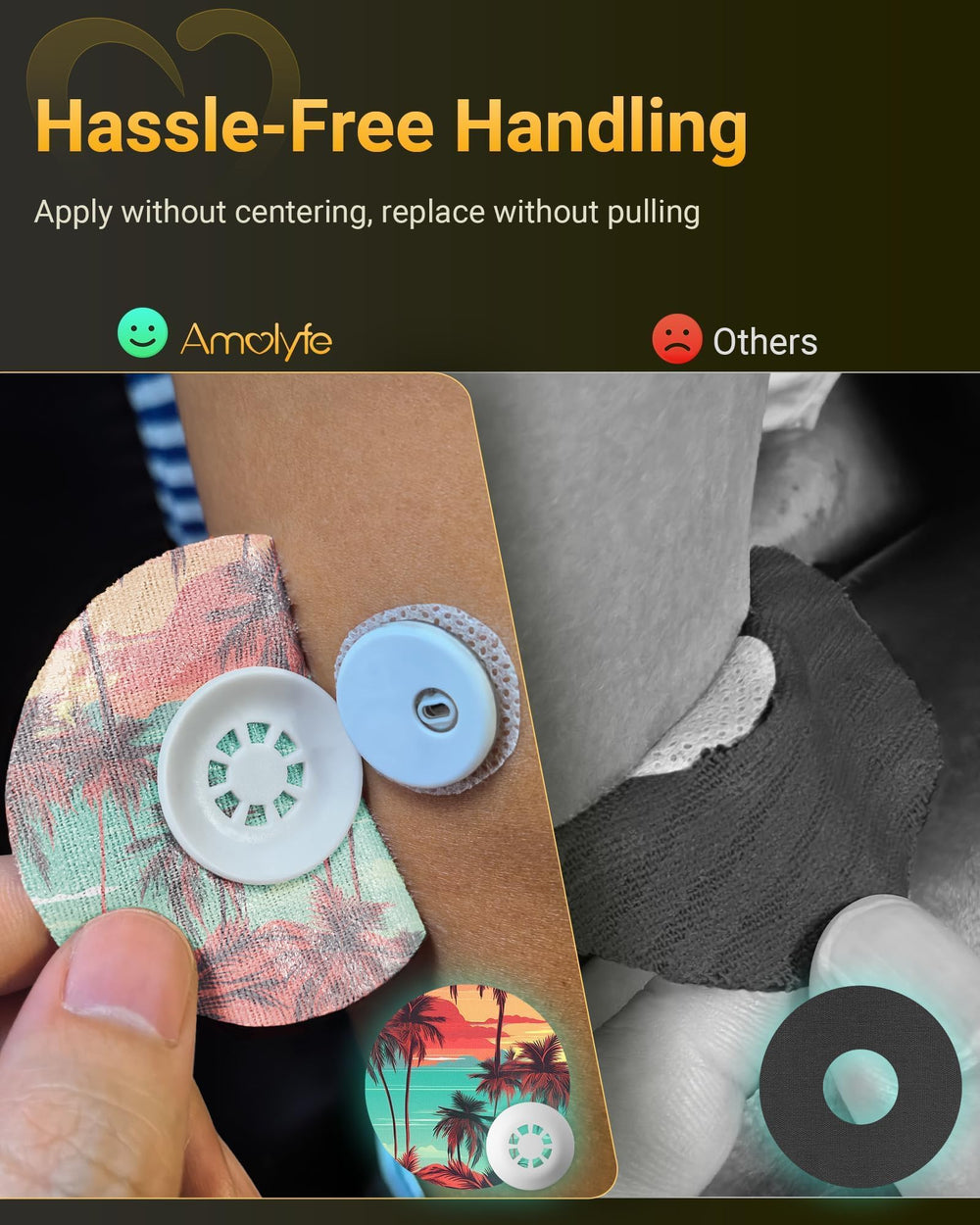 Amolyfe Libre 3 hard-cap protection guards sensors from bumps during sports.