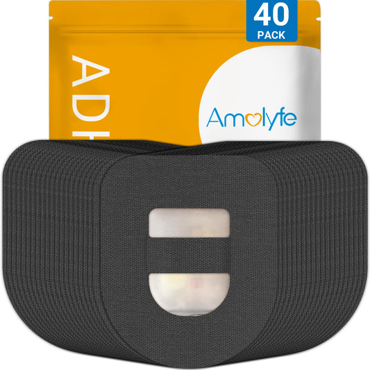 Amolyfe Omnipod 5 adhesive patches on waterproof backing for active wear