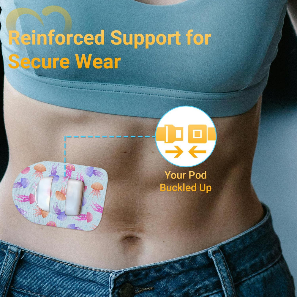 Breathable medical-grade material keeps skin comfortable.