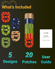 Amolyfe Omnipod waterproof patches maintain adhesion through showers and swims.