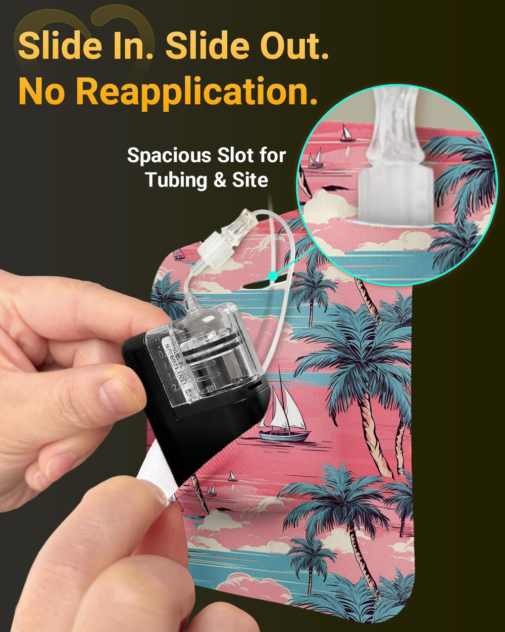 Amolyfe patch overpatch sunset design collection offers style options for daily wear.