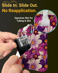 Amolyfe patch uses durable four-way stretch fabric to maintain fit.